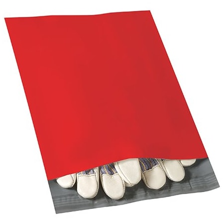 Bsc Preferred 10 x 13'' Red Poly Mailers, 100PK BUY00711672